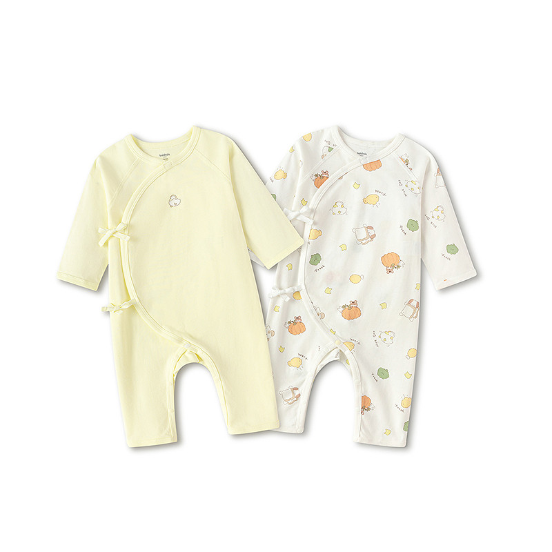 巴拉巴拉新生婴幼儿纯棉连体衣