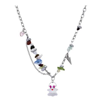 kansai黑白幽灵怪兽项链拍3付2