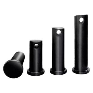 ￠4￠5-￠30带孔B型销GB882黑销轴平头带孔销定位销圆柱销Q235钢