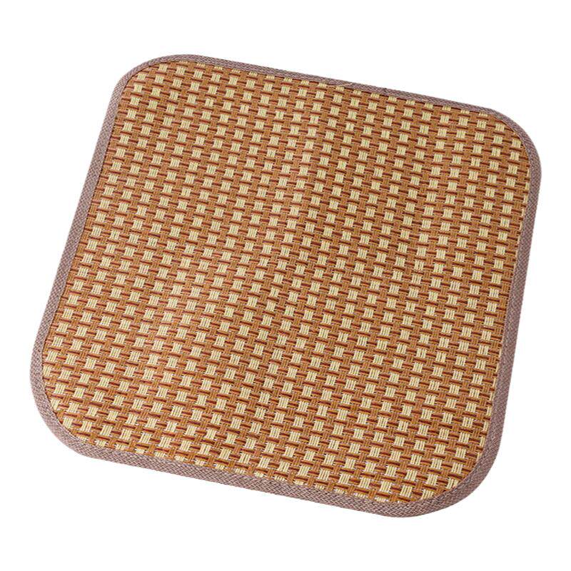 凉席坐垫透气办公室椅子垫久坐屁垫夏季汽车凉垫竹垫麻将夏天座垫