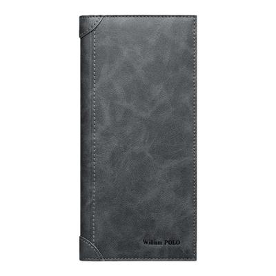 英皇保罗男士钱包2025新款长款皮夹多卡位卡包银包超薄简约软钱夹