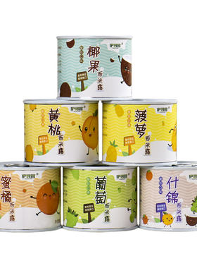 酸奶+水果多口味西米露罐头