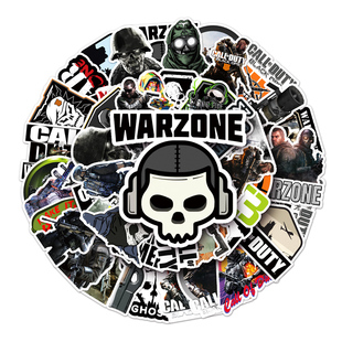 100张特遣队使命召唤游戏周边贴画现代战争幽灵行动防水装饰贴纸