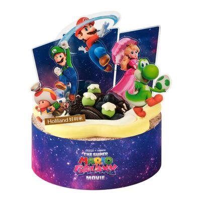 好利来x超级马力欧银河大电影系列超能集结动物奶油生日蛋糕同城