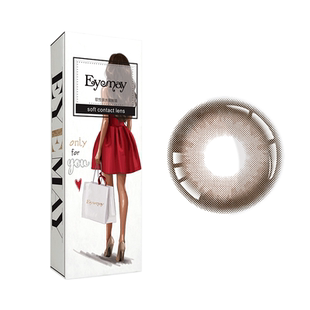 美瞳半年抛年抛小大直径正品官方旗舰店棕色混血cos隐形眼镜女EJL