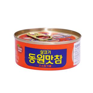 韩国进口东远金枪鱼罐头芝麻油味吞拿鱼海鲜寿司饭团沙拉拌饭专用