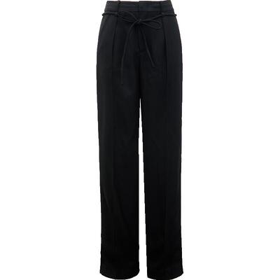 only春季宽松显瘦拖地裤