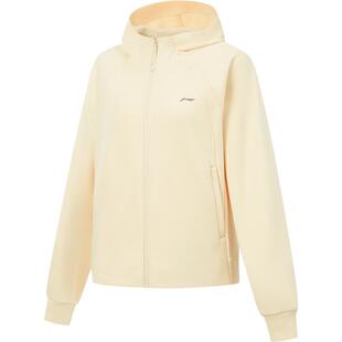 李宁外套女士冬季新款保暖上衣加绒加厚针织长袖宽松开衫运动卫衣