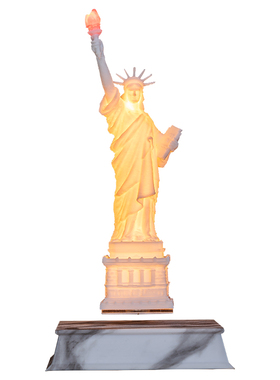 磁悬浮自由女神像摆件送女生礼物