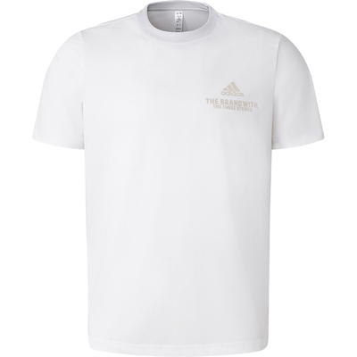 阿迪达斯男士时尚短袖圆领T恤