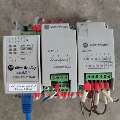 【询价】AB模块型号：2080-LC20-20QWB适用