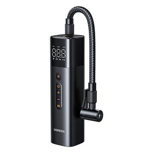 绿联车载充气泵电动打气泵汽车用测轮胎压点烟器插电款有线充气泵