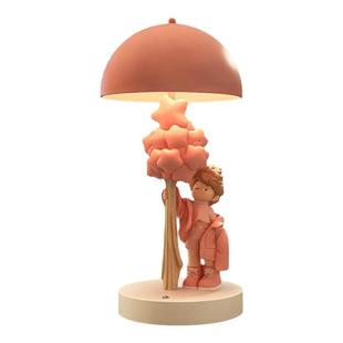 轻奢男孩小夜灯摆件客厅卧室床头柜台灯儿童房装饰氛围灯生日礼物