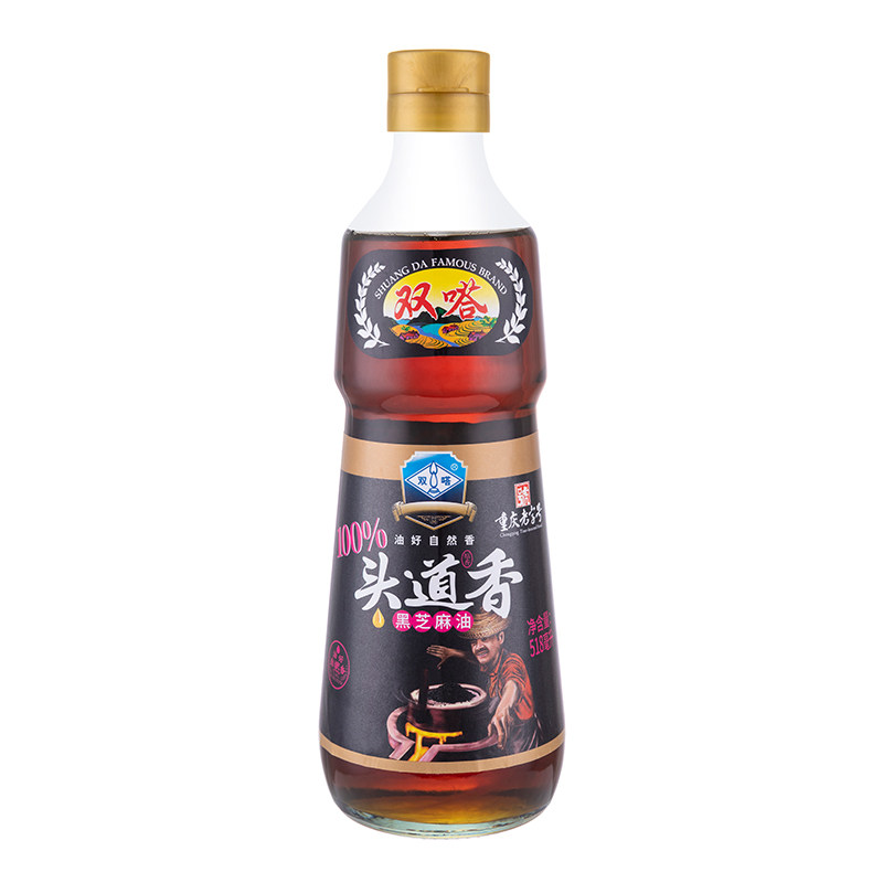 头道香黑芝麻双嗒纯香油