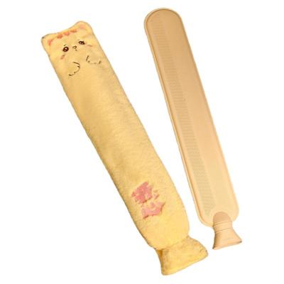 可爱卡通长条注水热水袋多款可选