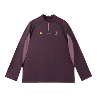 UMAMIISM有茂密声 秋冬厚款加绒抗菌骑行上衣运动训练服长袖T恤