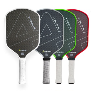 Acsion亚克逊泰坦专业匹克球拍板钛碳纤维T700pickleball球拍全套