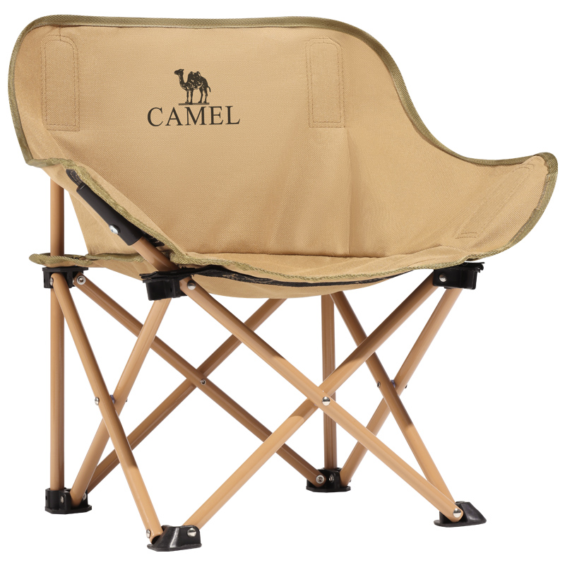 骆驼户外露营折叠椅钓鱼凳子导演椅沙滩躺椅月亮椅美术写生折叠凳