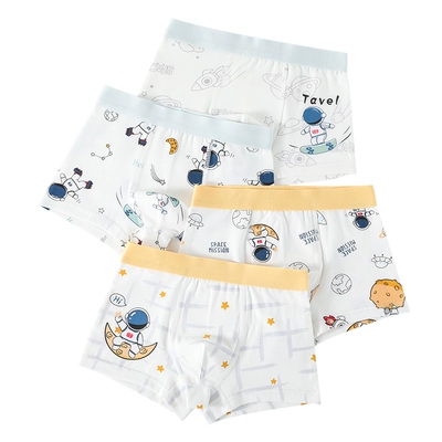 太空人男童内裤纯棉A类平角短裤