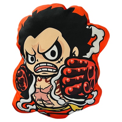 海贼王路飞索隆公仔玩偶抱枕