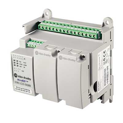 议价2080-LC2020QBBK AB罗克韦尔PLC控制器2080LC2020QBBK全新原