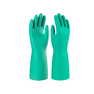 工业丁腈橡胶手套专用防化学腐蚀耐酸碱耐磨耐油防滑劳保防护手套