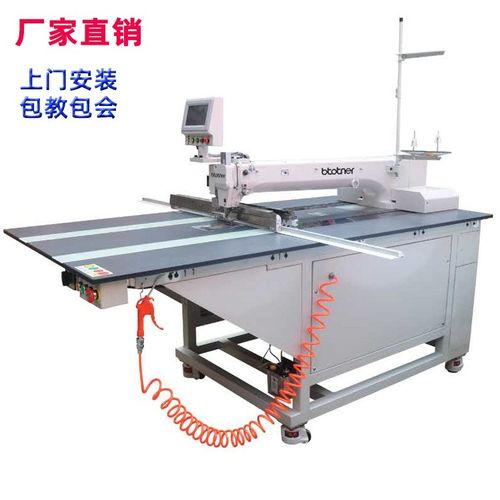 厂家供应模版机羽绒服全自动模板机电脑模版缝纫机自动化绗缝机