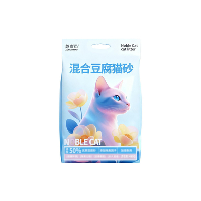 豆腐膨润土混合猫砂低粉尘除臭