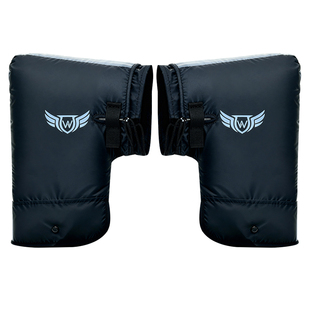 电瓶电动车手把套冬季加绒加厚摩托车跨骑三轮车把套防寒保暖防水