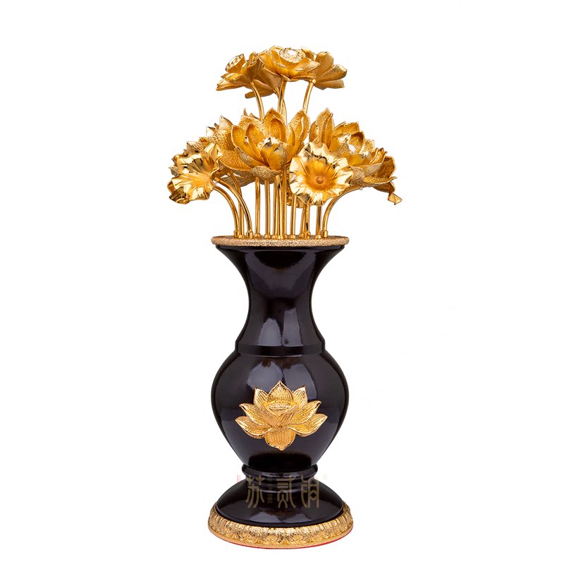 精美 LED金莲花双层宫灯佛前供灯佛家道家用品佛堂寺庙家用长明灯