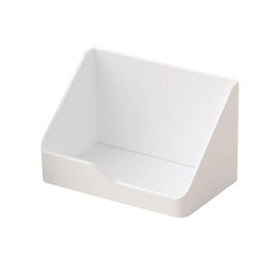 镜柜收纳盒卫生间洗漱台化妆品口红置物架浴室壁挂式斜口整理盒子