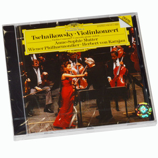 柴可夫斯基 小提琴协奏曲/穆特 卡拉扬 原装进口CD古典乐4192412