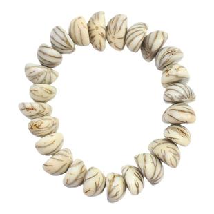 厂家批发半圆金线菩提手串血丝银线菩提子文玩佛珠念珠男女手饰品