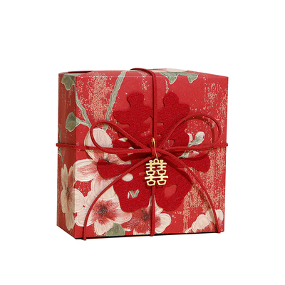 山姆喜糖礼盒成品含糖结婚一包糖果送同事高级婚礼伴手礼订婚盒子