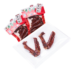 庄家味酱鸭翅香辣卤味五香鸭翅真空袋装整箱100g*5包特产零食小吃