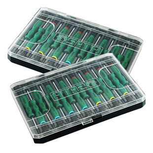 世达十字一字花型六角微型精密小螺丝批螺丝刀套装组合组套09317