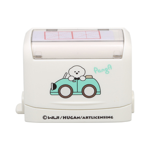 卓达教师评语订正印章修订修正修改印章拼音英文田字格翻转印章教师鼓励批改作业改错印章可调节滚轮回墨印章