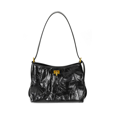 【西木汀】半岛 头层牛皮托特包小个子新款女士单肩包设计感小众