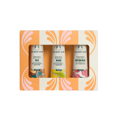 thebodyshop护手霜礼盒