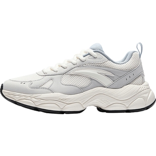 安踏辰光休闲鞋女2025冬季新款复古百搭女鞋官方正品时尚运动鞋子