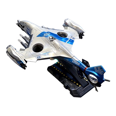 正版寒光战机模型白帝玄女鸾鸟南天门计划空天母舰合金收藏摆件