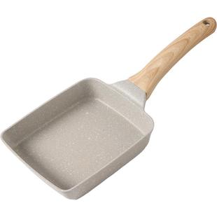 川岛屋日式玉子烧煎锅平底锅家用不粘锅厚蛋烧锅早餐煎饼煎蛋神器