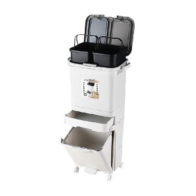 Jeko＆Jeko厨余分类带盖垃圾桶