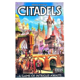 富饶之城Citadels英文桌游戏卡牌扑克牌多人成年休闲聚会荣耀之城