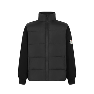 126ID 新国标90白鸭绒立领羽绒服男女冬季情侣感拼接袖保暖外套