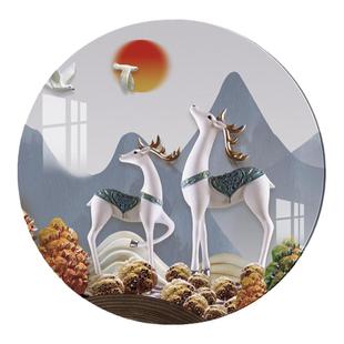 客厅墙洞口遮丑贴画亚克力污渍墙缝遮挡装饰画创意定制自粘墙贴画