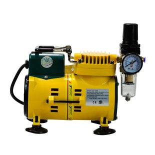 台湾叶红AC-108静音无油气泵小型喷笔模型泵家具修补泵空压机包邮