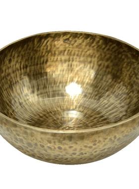 闯隆尼泊尔手工打造特大号铜颂钵