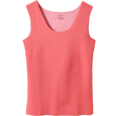 保暖背心女秋冬加绒德绒紧身百搭