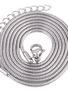 简约蛇骨链女百搭时尚高级感精致冷淡风锁骨链毛衣链不掉色配饰